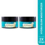 Buy Pilgrim Korean Rice Water Light Gel Hydra Glow Moisturizer with 5x Hydration 100 gm Each Pack of 2 - Purplle