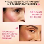 Buy INSIGHT Cosmetics Glow Play Blush & Highlighter(4 in 1) - Flamingo (12 gm) - Purplle