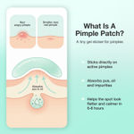 Buy Good Vibes Acne Clear Pimple Patch | Hydrocolloid Patches for Acne & Pimples | Cica, Neem & Salicylic Acid | Absorbs Pus & Oil | Reduces Redness, Shrinks Pimples Fast | Overnight Spot Treatment for Face – 36 Patches - Purplle