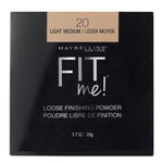 Buy Maybelline New York Fit Me Loose Finishing Powder, Silky & Lightweight Powder - 20 Light Medium|20 gm - Purplle