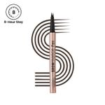Buy Swiss Beauty BROWmance Pen | Fills In Sparse Hair | 8-Hour Stay | Waterproof | DEEP brown (1 ml) - Purplle