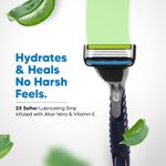 Buy LetsShave Pro 6 Acne-Friendly Razor for Men – Anti-Acne Shaving Kit with Beard Styling Back-Blade 1 pc - Purplle