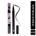 Buy SUGAR Cosmetics Arrested For Overstay 100% Waterproof Eyeliner | Matte Finish - 01 I'll Be Black (Black Eyeliner) - Purplle