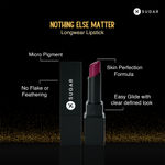 Buy SUGAR Cosmetics Nothing Else Matter Longwear Lipstick for Women | Lasts Up To 8+ Hours| Enriched with Vitamin E | 100% Vegan | 3.2 gm - 08 Berry Picking - Purplle