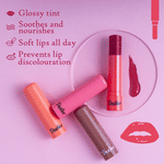 Buy Dazller Luscious Lipbalm |Lipcare Essential |Glossy Tint |Soft and Nourished Lips All day |No Lip Discolouration |Vegan & Cruelty-free |LB 03, Peach | 4 gm - Purplle