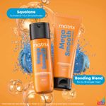 Buy Matrix Mega Smooth Sulfate-free Shampoo with Squalene and Bonding Blend for Gentle Cleansing and Bond Repair| Smoothens Hair | Safe for Chemically Treated Hair 200 ml - Purplle