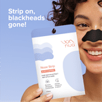 Buy Nua Nose Strip | Removes Blakcheads & Whiteheads | Absorbs Excess oil & Sebum | Pure Matcha and Witch Hazel | 100% Natural Extracts | Works within 10 minutes | Protects Skin Barrier | Safe on Skin, 6 Strips - Purplle