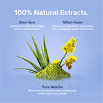 Buy Nua Nose Strip | Removes Blakcheads & Whiteheads | Absorbs Excess oil & Sebum | Pure Matcha and Witch Hazel | 100% Natural Extracts | Works within 10 minutes | Protects Skin Barrier | Safe on Skin, 6 Strips - Purplle