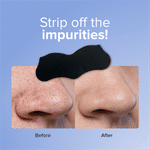 Buy Nua Nose Strip | Removes Blakcheads & Whiteheads | Absorbs Excess oil & Sebum | Pure Matcha and Witch Hazel | 100% Natural Extracts | Works within 10 minutes | Protects Skin Barrier | Safe on Skin, 6 Strips - Purplle
