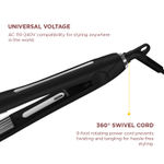 Buy IKONIC PROFESSIONAL SLIM TITANIUM HAIR CRIMPER 2.0 with LED Chrome Digital Display and 1 Inch Floating Titanium Micro Crimp Plates | 360 Swivel Cord | Universal Voltage 1 pc - Purplle