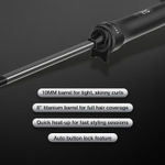 Buy IKONIC PROFESSIONAL Hotwand 2.0 Hair Curling Wand for Women|Hair Curling Tong with Titanium Barrel| Digital Temperature Control & Auto Shut Off| 10 mm for Tighty Skinny Curls 1 pc - Purplle