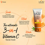 Buy Lacto Calamine 3-in-1 Vitamin C Face Scrub-Mask-Wash for Skin Brightening Effect 100 ml - Purplle