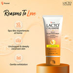 Buy Lacto Calamine 3-in-1 Vitamin C Face Scrub-Mask-Wash for Skin Brightening Effect 100 ml - Purplle