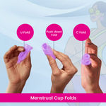 Buy PINQ POLKA Menstrual Cup Medium (1 Pc) - Purplle