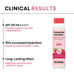 Buy Slouq Tinted Ceramide Lip Balm - Kojic Acid & Niacinamide - SPF50 PA+++ - Lip Lightening & Protection - Non-Sticky & Long Lasting - 5 gm (Pack Of 1) - Purplle