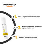 Buy Slouq Glow + Dewy Sunscreen with Ceramide, Vitamin C & SPF 50 PA++++ | UVA/UVB & Blue Light Protection, Suitable for Oily, Dry, Sensitive & Combination Skin | Berry Extract - 50 gm (Pack Of 1) - Purplle