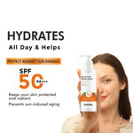 Buy Slouq Sunscreen Body Lotion - SPF 50 - Broad Spectrum - UVA & UVB Protection with No White Cast & Non-Greasy - With Watermelon & Strawberry + Niacinamide & Ceramide- For Men & Women - 200 ml (Pack Of 1) - Purplle