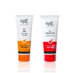 Buy Chemist at Play Clear Complexion Duo | Targets dead skin and blemishes for a healthy glow | Gentle Exfoliating Face Scrub with Mandelic Acid & Walnuts (100 ml) + Acne Control Face Wash with Ceramides (100 ml) Combo of 2 - Purplle
