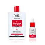 Buy Chemist at Play Clarifying & Smooth Skin Duo | Treats acne, unclogs pores and refines skin texture | 1% Salicylic Acid Body Wash (473 ml) + 2% Salicylic Acid Face Serum (10 ml) Combo of 2 - Purplle