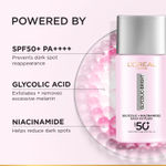 Buy L’Oreal Paris Glycolic-Bright UV Fluid SPF 50+ PA++++ | Anti-dark Spot Fluid Sunscreen with Glycolic Acid + Niacinamide | Brighter Skin | 50 ml - Purplle