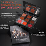 Buy Insight Cosmetics Glow Getter 3 In 1 Palette - 28.8 gm - Purplle