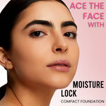 Buy Insight Cosmetics Moisture Lock Compact Foundation - Natural Buff - 11 gm - Purplle