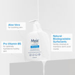 Buy Moiz Cleansing Lotion | Face & Body Cleanser | For Sensitive Skin | With Aloe Vera & Pro-Vitamin B5 | pH 5.6 | Soap, Paraben & Sulphate Free - 200 ml - Purplle