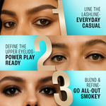 Buy LAKME 9-5 Eyeconic Smokey Kajal, Black, 0.35 gm, for Smokey Eye Perfection, with 2x Darker Pigment, Smudge-Proof and Waterproof, Long-Wear Formula - Purplle