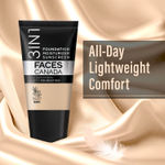 Buy FACES CANADA Celeb Glow Combo | Strobe Cream - Rose Gold, 18 ml + Hydra Matte Foundation - Absolute Ivory, 18 ml + Comfy Matte Wow - Cocoa Crush, 3.8 ml | SPF 30 | Highlighter | Highly Pigmented | Buildable Coverage | Pack of 3 - Purplle