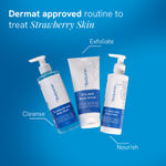 Buy Be Bodywise Strawberry Skin Pack (Body wash 250 ml, scrub 200 gm & Body lotion 200 ml) | Fights Keratosis Pilaris Tiny Bumps & Strawberry Skin(Combo of 3) Skincare Kit - Purplle