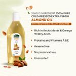Buy Indus Valley Bio Organic Almond Oil ((100 ml)) - Purplle