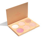 Buy Europegirl Cosmetics After Glow Highlighter Palette 50 gm - Purplle