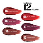 Buy Hilary Rhoda Matte About You Lipstick | Long Lasting & Highly Pigmented Lipstick | Glides Smoothly | Matte Finish | One Stroke Application | Cruelty-Free & Vegan - 3 gm (Peach Pout - Shade 04) - Purplle