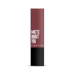Buy Hilary Rhoda Matte About You Lipstick | Long Lasting & Highly Pigmented Lipstick | Glides Smoothly | Matte Finish | One Stroke Application | Cruelty-Free & Vegan - 3 gm (Game On - Shade 06) - Purplle