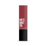 Buy Hilary Rhoda Matte About You Lipstick | Long Lasting & Highly Pigmented Lipstick | Glides Smoothly | Matte Finish | One Stroke Application | Cruelty-Free & Vegan (Crimson Affair - Shade 07, 3 gm) - Purplle