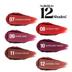 Buy Hilary Rhoda Matte About You Lipstick | Long Lasting & Highly Pigmented Lipstick | Glides Smoothly | Matte Finish | One Stroke Application | Cruelty-Free & Vegan - 3 gm (Burgundy Magic - Shade 10) - Purplle