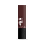 Buy Hilary Rhoda Matte About You Lipstick | Long Lasting & Highly Pigmented Lipstick | Glides Smoothly | Matte Finish | One Stroke Application | Cruelty-Free & Vegan - 3 gm (Cocoa Crush - Shade 11) - Purplle