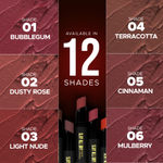 Buy Hilary Rhoda Slay All Day Matte Lipstick | Transfer-proof & Smudge-proof | Long-Lasting & Premium Creamy Lipstick | Waterproof & Vibrant Colour lipstick | 2.6 gm (Mulberry - Shade 06) - Purplle