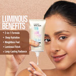 Buy Hilary Rhoda Skin Shine Strobe Cream | 2 in 1 - Highlighter & Moisturiser | Shea Butter & Hyaluronic Acid | Intense Hydration | Weightless formula & Luminous Finish - 25 ml (Sterling Silver - Shade 01) - Purplle