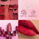 Buy Hilary Rhoda Trap Of Matte 6 Bullet Mini Lipsticks | Infused with SPF 15 | Long-Lasting Formula & Trendy Lipstick Shades | Paraben-Free & Cruelty-Free | Pack of 6 - 1.5 X 6 gm - Purplle