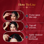 Buy Hilary Rhoda Saubhagya Liquid Sindoor | Quick Drying & Long Lasting | Matte Finish & WaterProof | Smudge-Proof & Crease-Proof | Red Liquid Sindoor - 5 ml (Red - Shade 01) - Purplle