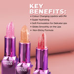 Buy Hilary Rhoda Colour Gel Lipstick | Super Hydrating | Soft Formulation for Delicate Lips | Semi_Glossy Finish | PH Colour-Changing & Highly Pigmented Lipstick | 3.6 gm (Shade-1) - Purplle