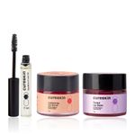 Buy Cureskin Signature Lash & Lip Ritual | Target Stubborn Pigmentation and Achieve Defined, Fuller Lashes and Brows | Includes Growth Oil, Brightening Scrub, and Hydrating Balm (7 ml + 7 gm + 7 gm) Combo of 3 - Purplle
