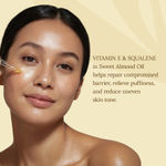 Buy Juicy Chemistry 100% Pure & Organic Sweet Almond Oil, 100 ml | Moisturizes Skin | Nourishes Hair & Supports Sensitive Skin | Cold-Pressed | Certified Organic - Purplle