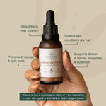 Buy Juicy Chemistry Organic Castor Oil, 30 ml | 100% Pure, Cold-Pressed & Certified Organic | Promotes Hair Growth | Strengthens Lashes & Brows | Deeply Moisturises Skin - Purplle