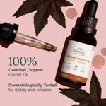Buy Juicy Chemistry Organic Castor Oil, 30 ml | 100% Pure, Cold-Pressed & Certified Organic | Promotes Hair Growth | Strengthens Lashes & Brows | Deeply Moisturises Skin - Purplle