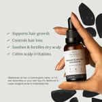Buy Juicy Chemistry Organic Black Seed (Kalonji) Oil, 30 ml | 100% Cold-Pressed | Multi-Purpose Hair, Skin & Wellness Oil - Purplle