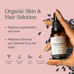 Buy Juicy Chemistry Organic Black Seed (Kalonji) Oil, 30 ml | 100% Cold-Pressed | Multi-Purpose Hair, Skin & Wellness Oil - Purplle