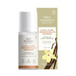 Buy Juicy Chemistry 5% AHA + 2% BHA Underarm Roll-On Deodorant, 50 ml | Fortified with Vanilla + Witch Hazel | Exfoliates | Brightens & Fights Odour | Alcohol-Free | Aluminium-Free | Certified Organic - Purplle