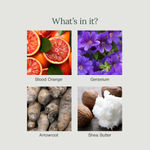 Buy Juicy Chemistry Organic Deodorant Stick Fortified with Blood Orange & Geranium, 40 gm | Long-Lasting Odour Protection | Underarm Brightening | Aluminium Free - Purplle